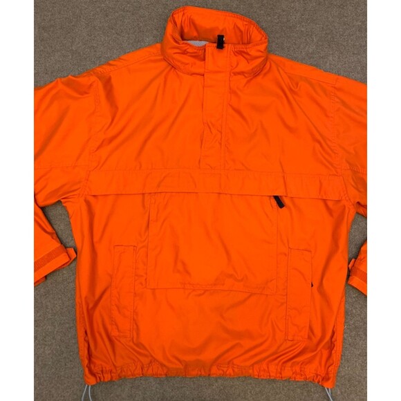 Gap Jacket Mens XL Anorak Nylon Hooded Pullover Lined Windbreaker Resistant Y2K - Picture 1 of 7